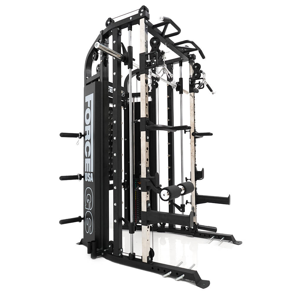 Force USA G6 All-In-One Trainer - Rack, Máquina Smith, Multifunción + Doble Polea Ajustable