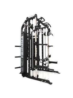 G6 All-In-One Trainer - Rack, Máquina Smith, Multifunción + Doble Polea Ajustable