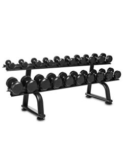 Mancuernas 2.5 - 30kgs + Rack