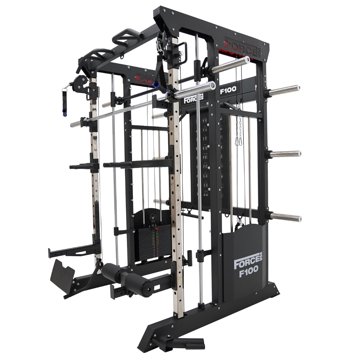 Force USA F100 V2 Functional Trainer – 200 Kilos de placas incluído 